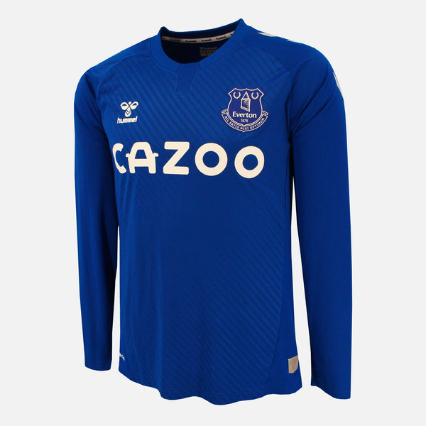 2020-21 Everton Home Shirt Rodriguez 19 long sleeve [Perfect] M