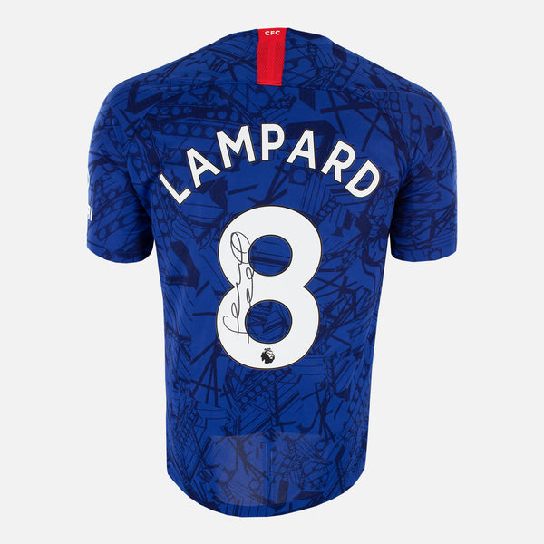 Frank Lampard Signed Chelsea Home Shirt Number 8 Kit