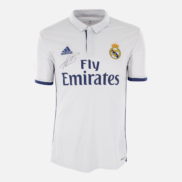 Gareth Bale Signed Real Madrid Home Shirt 2016-17