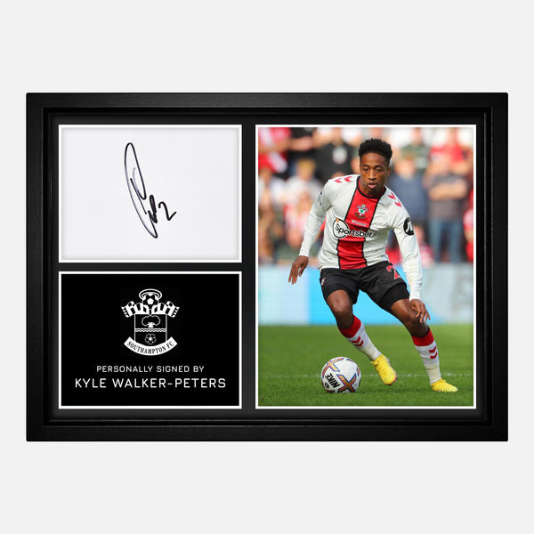 Walker-Peters Signed Photo