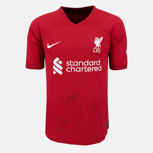 Liverpool Squad Signed Shirt