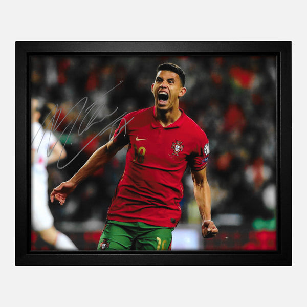Framed Nunes Signed Portugal Photo