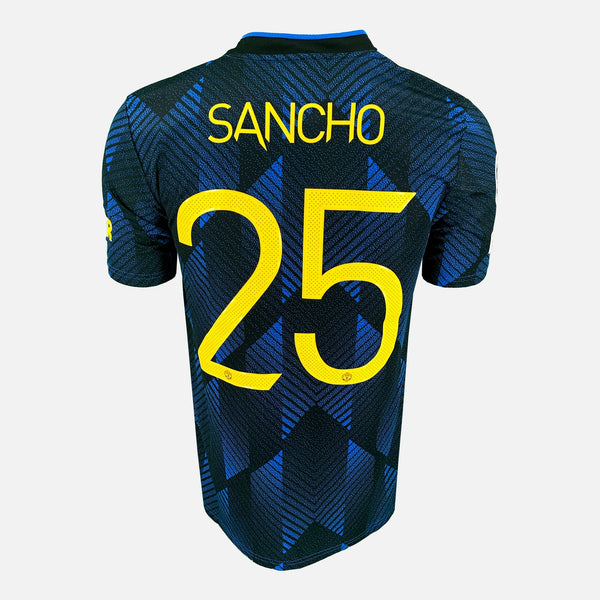 2021-22 Manchester United Third away Shirt Sancho 25 [Perfect] M