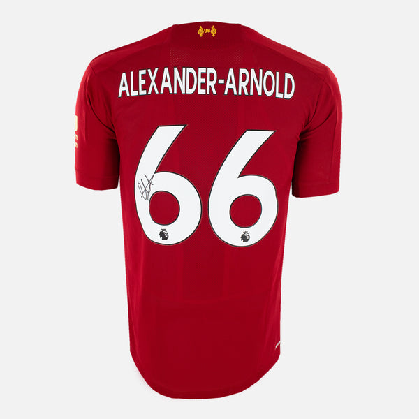 Alexander Arnold Signed Liverpool Shirt 