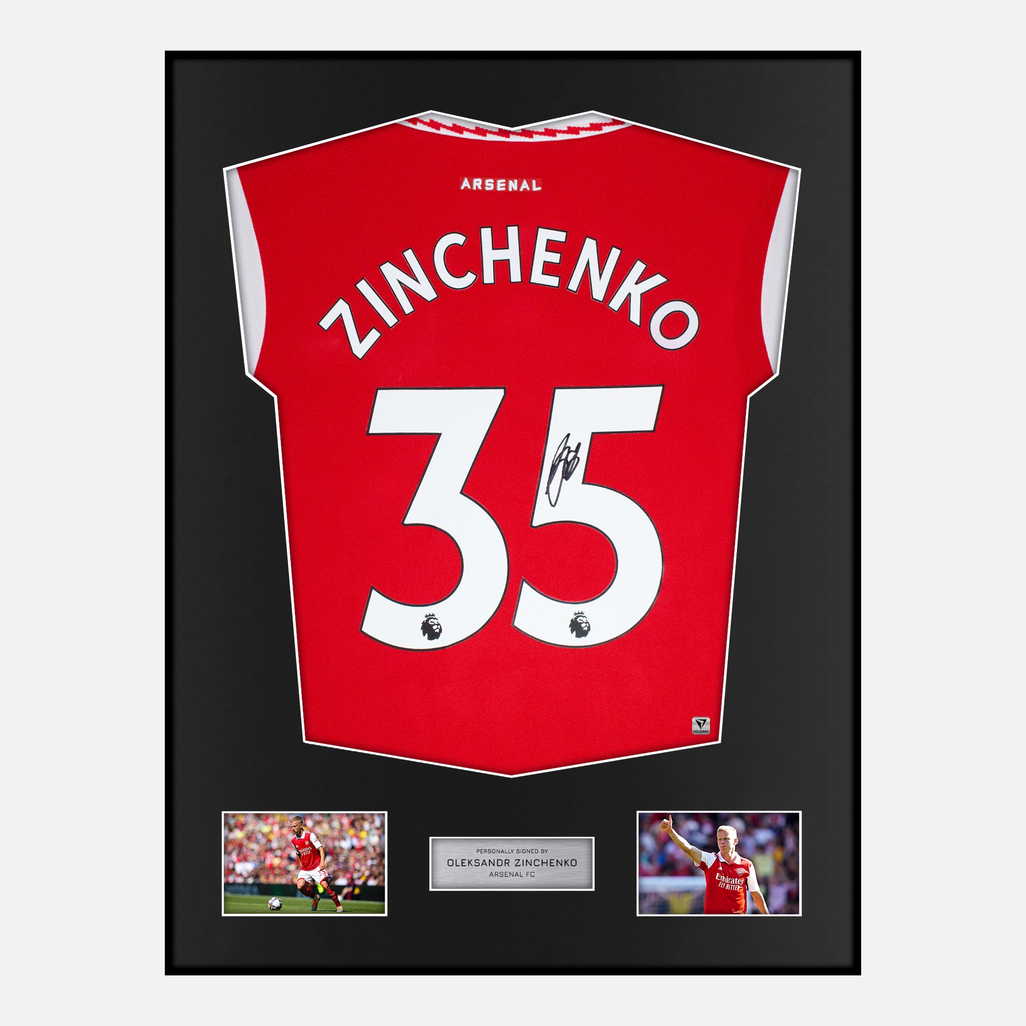 Revealed: New Arsenal signing Oleksandr Zinchenko will wear No35 shirt