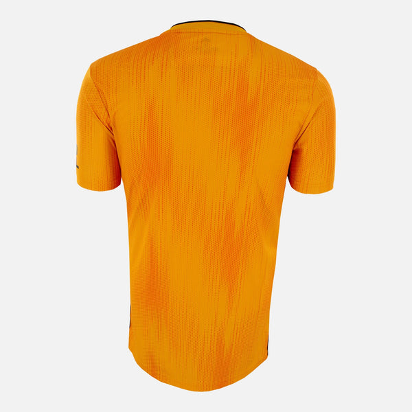 Back of 19/20 Wolves home shirt retro football jersey