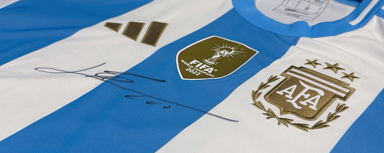 Messi Signed Memorabilia Shirt