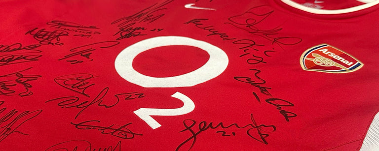 Arsenal Signed Memorabilia