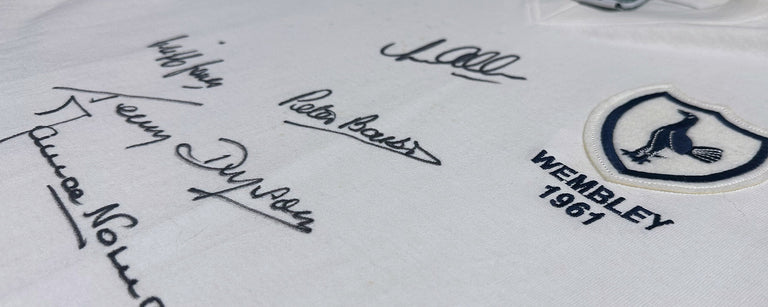 Tottenham Hotspur Signed Memorabilia
