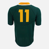 Bryan Habana Signed South Africa Rugby Shirt 2011-13 Home [Front]