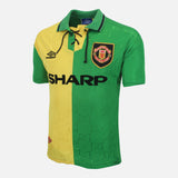 1992-94 Manchester United Third away Shirt Cantona 7 [Excellent] S