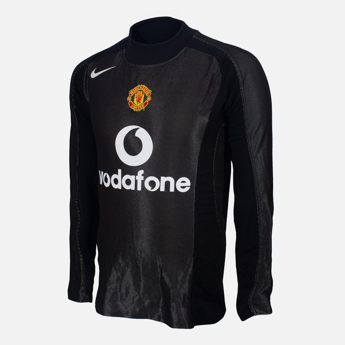 2004-05 Manchester United Goalkeeper Shirt Carroll 13 [Perfect] S — Verified official Manchester United shirt, condition graded | The Vault