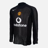 2004-05 Manchester United Goalkeeper Shirt Carroll 13 [Perfect] S