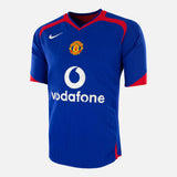 Manchester United Blue Red Away Shirt