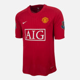 2007-09 Manchester United Home Shirt Macheda 41 [Excellent] L