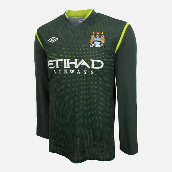 2011-12 Manchester City Goalkeeper Shirt Hart 24 [New] M