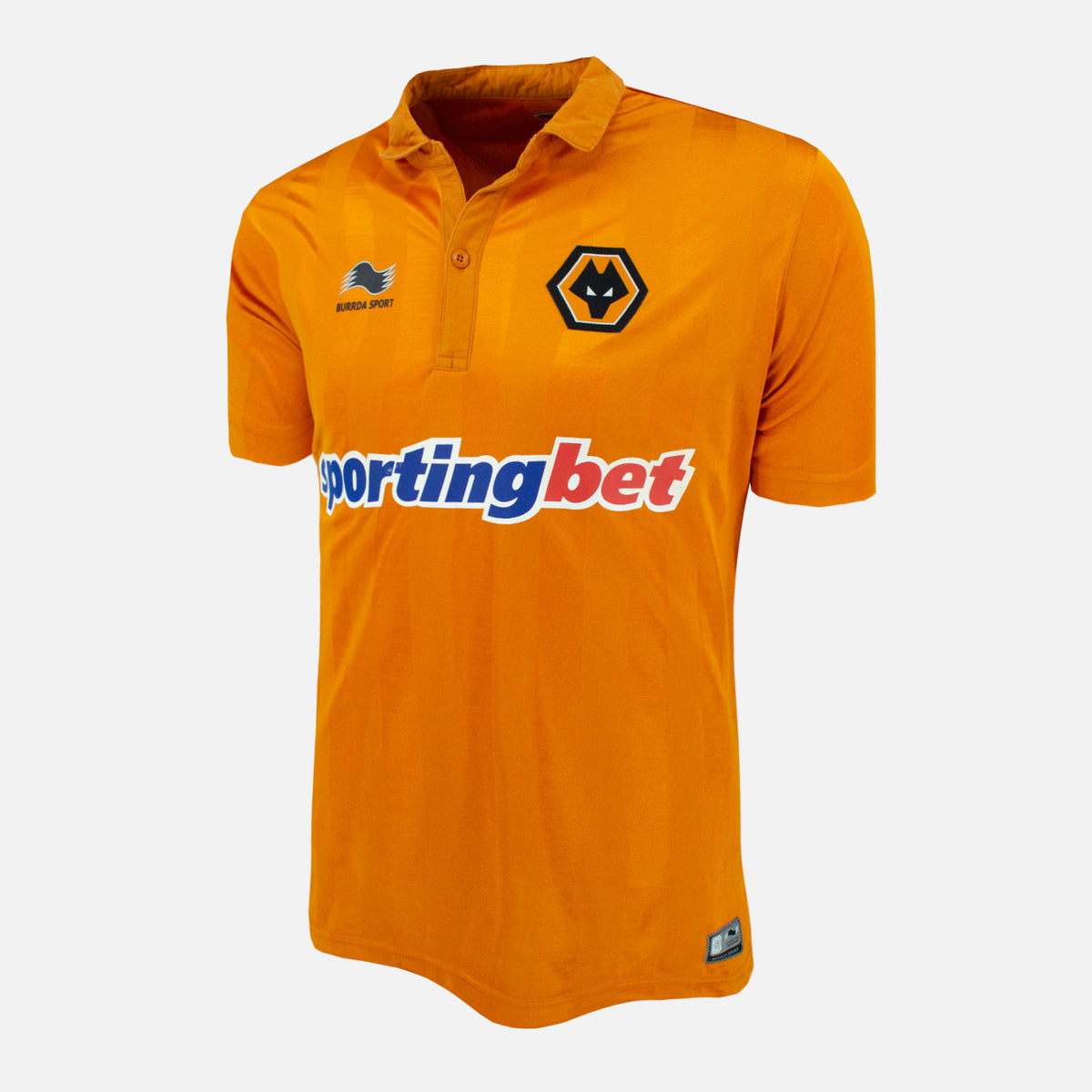 2012-13 Wolves Home Shirt [Good] M — Verified official Wolves shirt, condition graded | The Vault