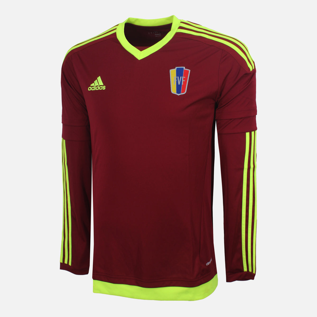 2015-16 Venezuela Home Shirt long sleeve [Perfect] M — Original Venezuela home football shirt from the 2015-16 season | The Vault
