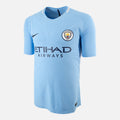 2017-18 Manchester City Authentic Home Shirt Centurions [Perfect] XL