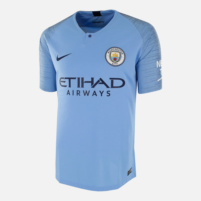 2018-19 Manchester City Home Shirt [Excellent] S
