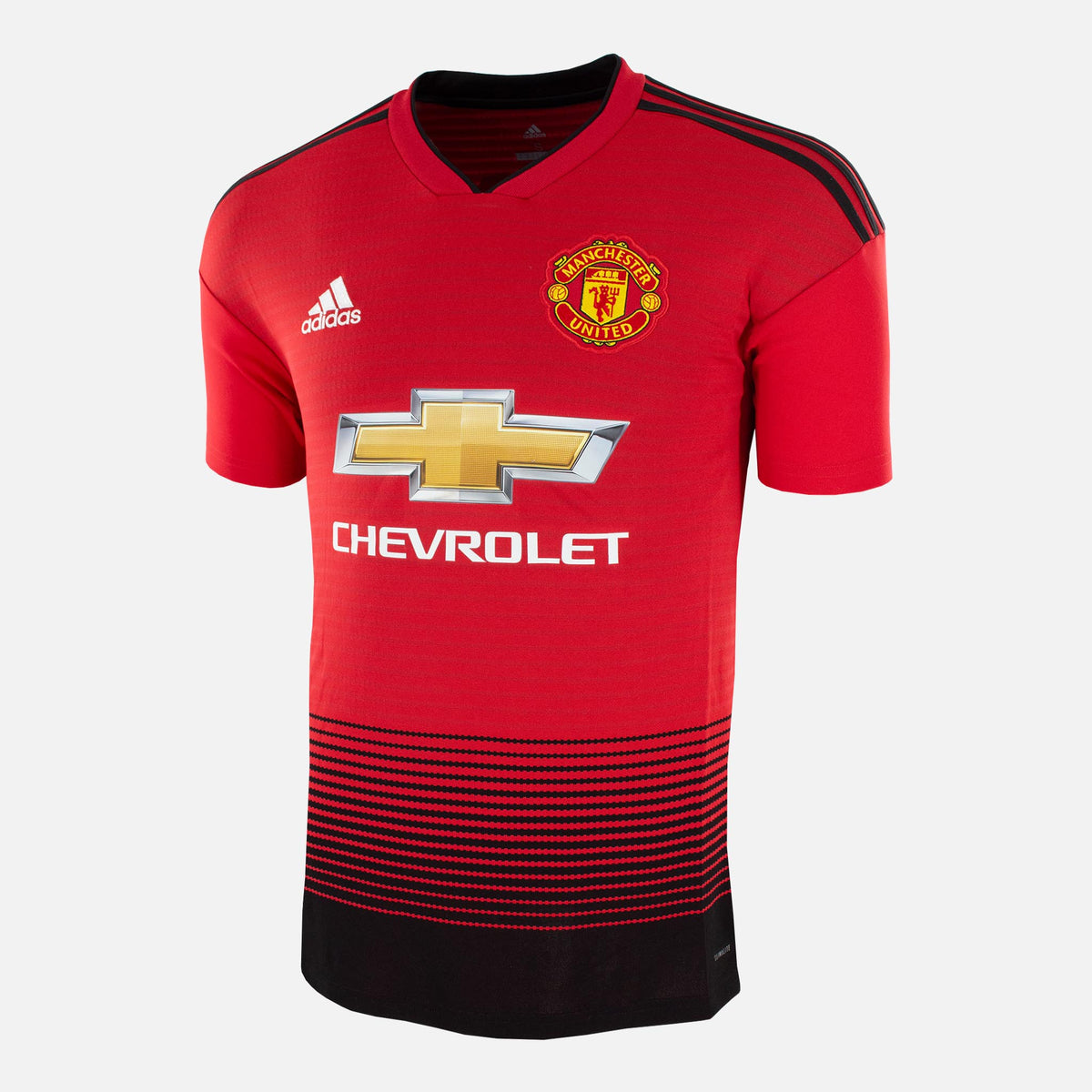 2018-19 Manchester United Home Shirt [Excellent] — Verified official Manchester United shirt, condition graded | The Vault