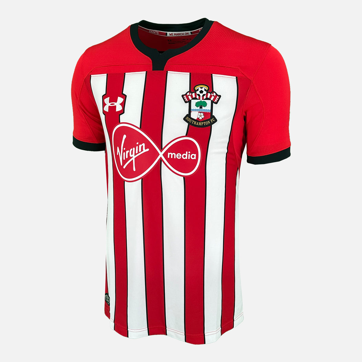 2018-19 Southampton Home Shirt [Perfect] M — Verified official Southampton shirt, condition graded | The Vault