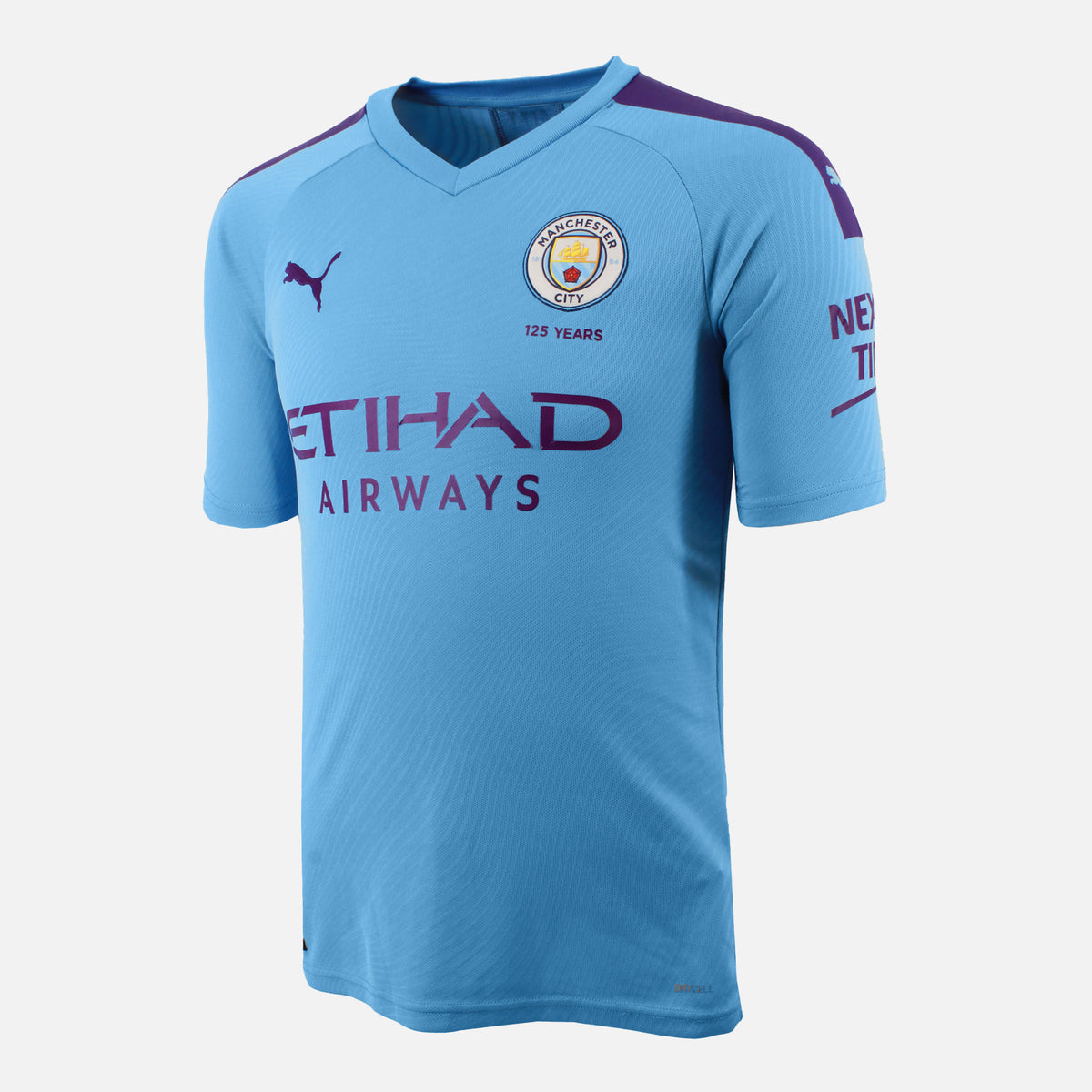 2019-20 Manchester City Home Shirt [Excellent] S — Verified official Manchester City shirt, condition graded | The Vault