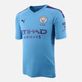 2019-20 Manchester City Home Shirt [Excellent] S
