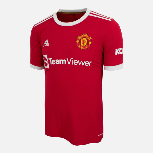 2021-22 Manchester United Home Shirt Ronaldo 7 [Excellent] M