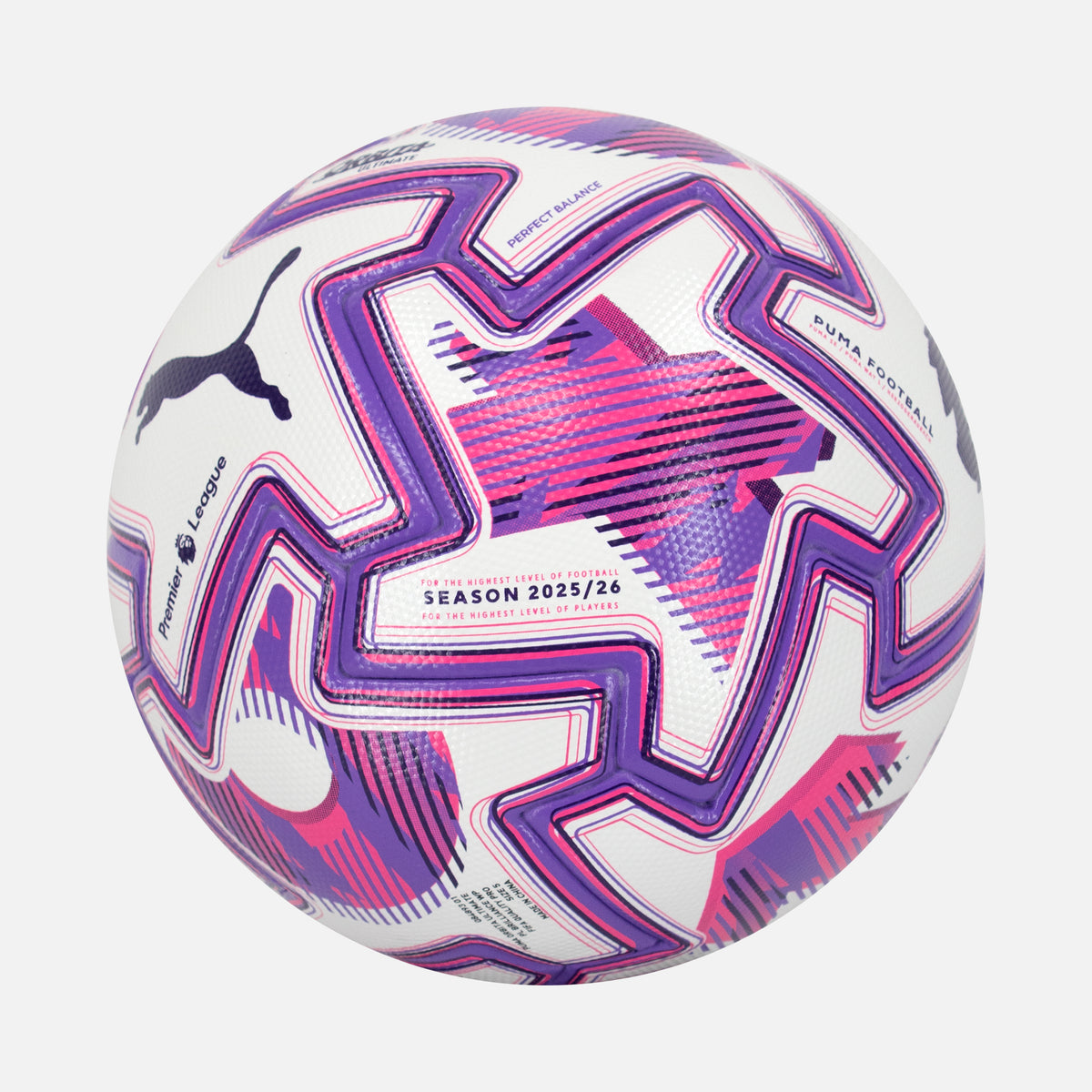 Puma Orbita Ultimate Premier League Ball 2025-26 Official Match [New] — Keep your Puma football looking mint | The Vault
