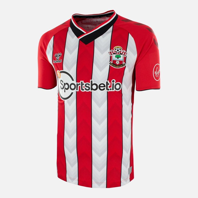 Theo Walcott Signed Southampton Shirt 2021-22 Home [32]