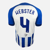 Framed Adam Webster Signed Shirt, Brighton Home [Mini]