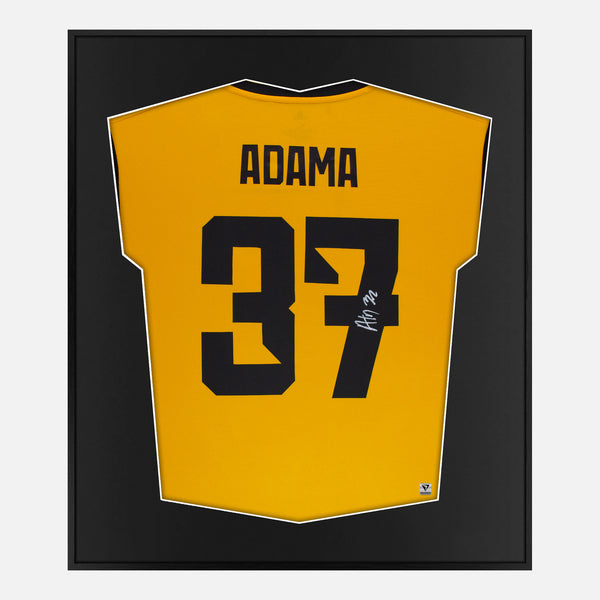 Adama Traore Signed & Framed Shirt