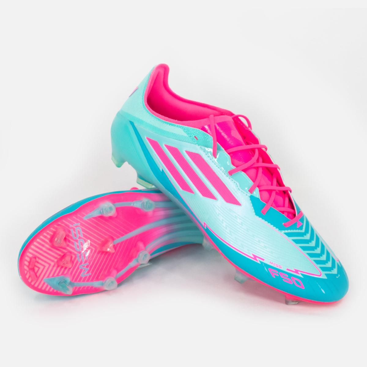 Adidas F50 Elite Messi Boots Flash Aqua FG [New] UK 10 — Adidas football boots, Firm Ground | The Vault
