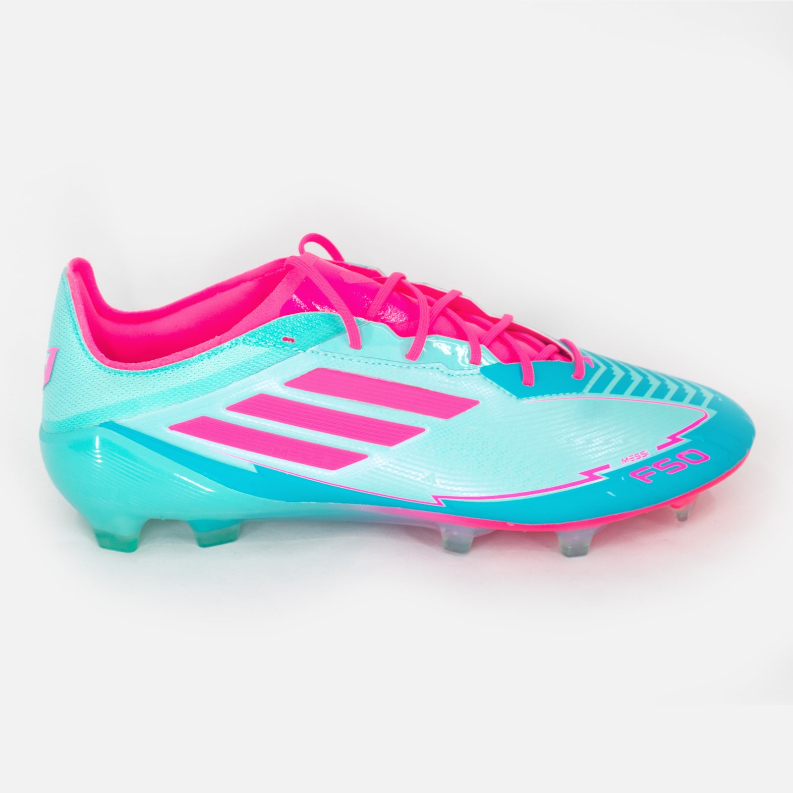 Adidas F50 Elite Messi FG Boots | Flash Aqua