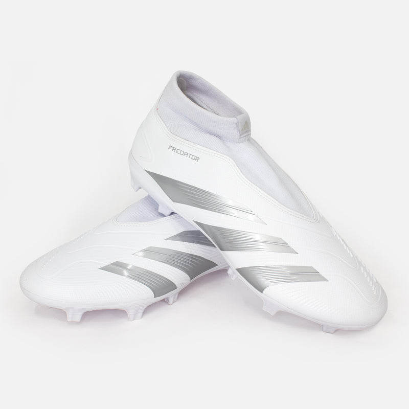 Adidas Predator League Laceless Boots White FG [New] UK 8.5