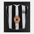 Framed Alan Shearer Signed Newcastle United Shirt, Front Autograph [Lite]