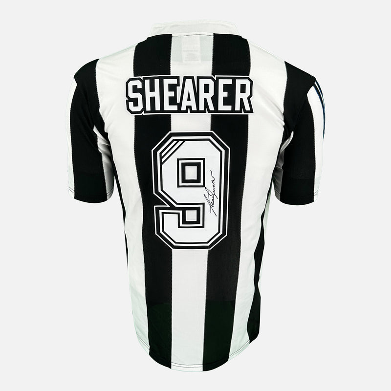 Framed Alan Shearer Signed Newcastle United Shirt 1995-97 Home [Modern]