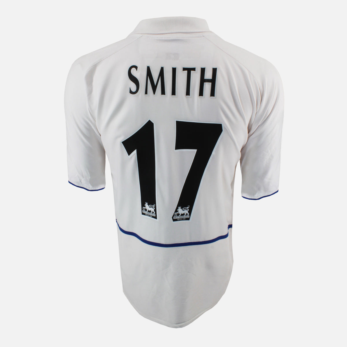 2002-03 Leeds United Home Shirt Smith 17 [Perfect] XL — Verified official Leeds United shirt, condition graded | The Vault