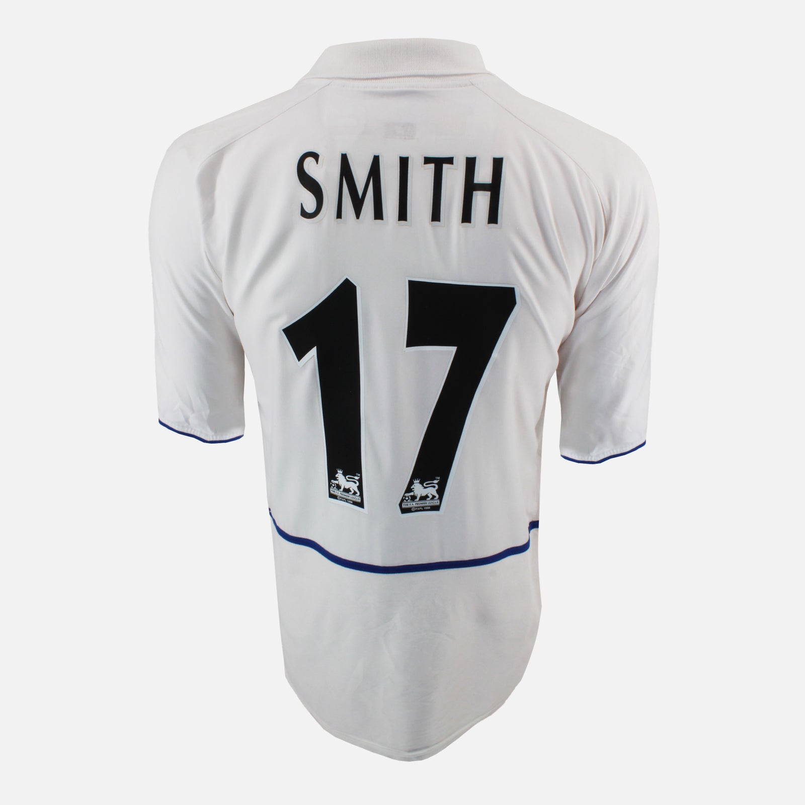 【海外配送可】【送料無料】 2002-03 Leeds United Home Shirt Smith 17 [Perfect] XL その他