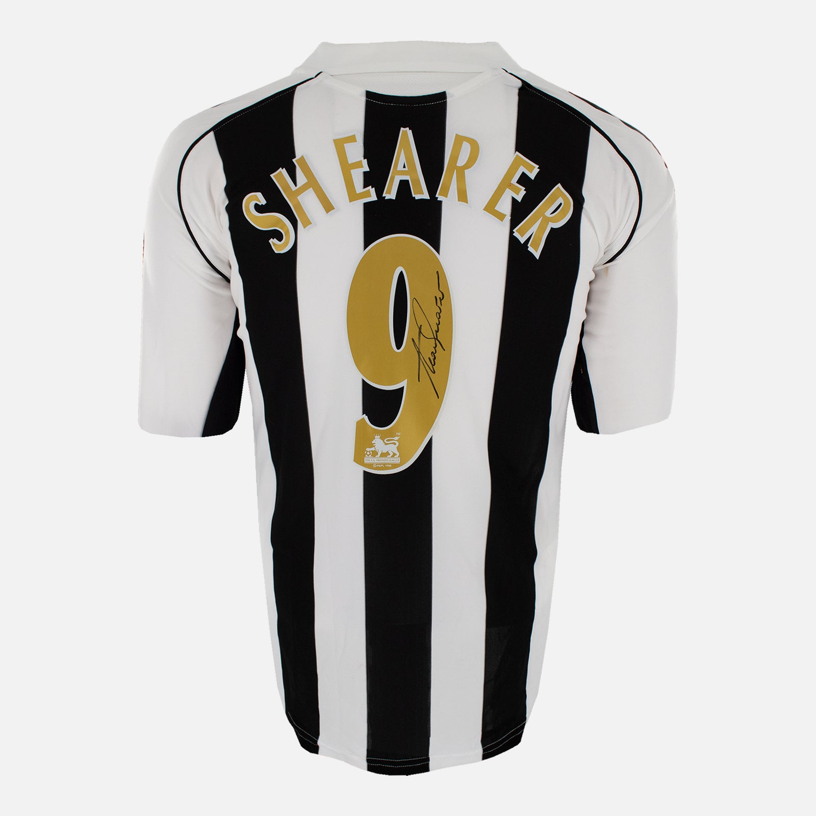 Framed Alan Shearer Signed Newcastle United Shirt, Number 9