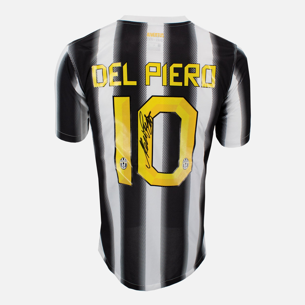 Alessandro Del Piero Signed Juventus Shirt Home 2011-12 [10] — Juventus signed shirt from the 2011 to 2012 season | The Vault