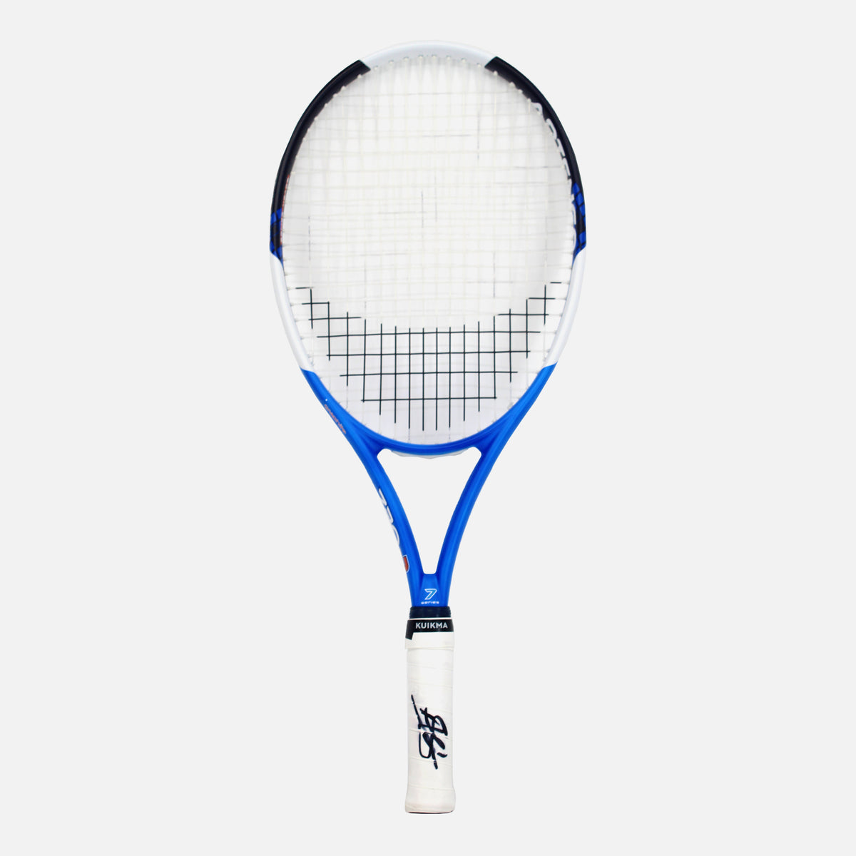 Alex de Minaur Signed Tennis Racket Artengo 720P Blue — Displaying your Alex de Minaur signed tennis racket | The Vault