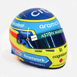 Fernando Alonso Signed Aston Martin Helmet 2025 F1 [1:2 Scale]