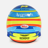 Fernando Alonso Signed Aston Martin Helmet 2025 F1 [1:2 Scale]