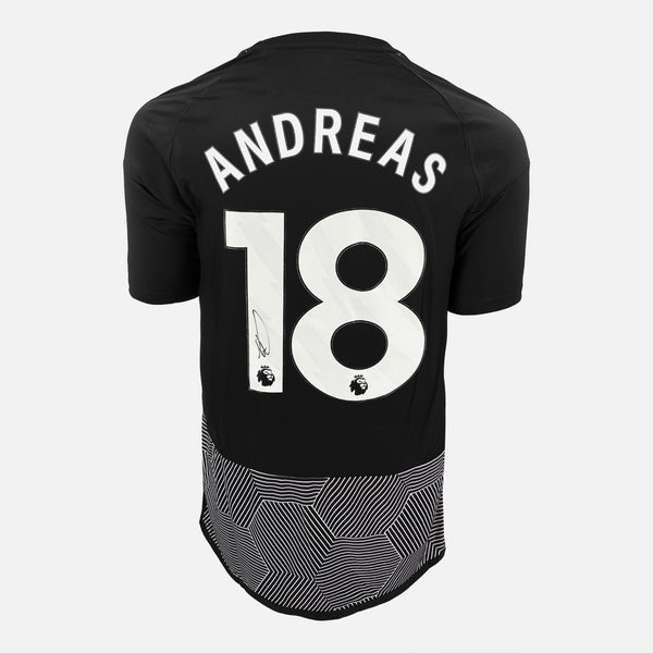 Andreas Pereira Signed Fulham Shirt 2023-24 Third away [18]