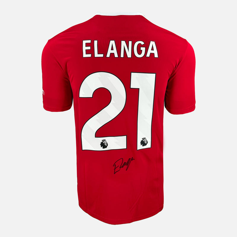 Framed Elanga Signed Nottingham Forest [Mini]