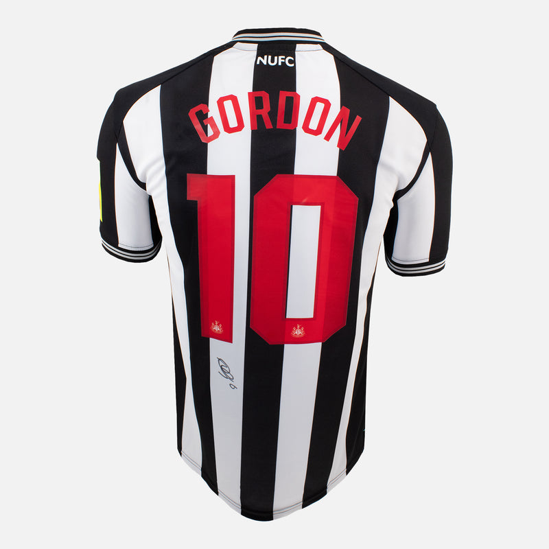 Anthony Gordon Signed Newcastle United Shirt 2023-24 Home [10]