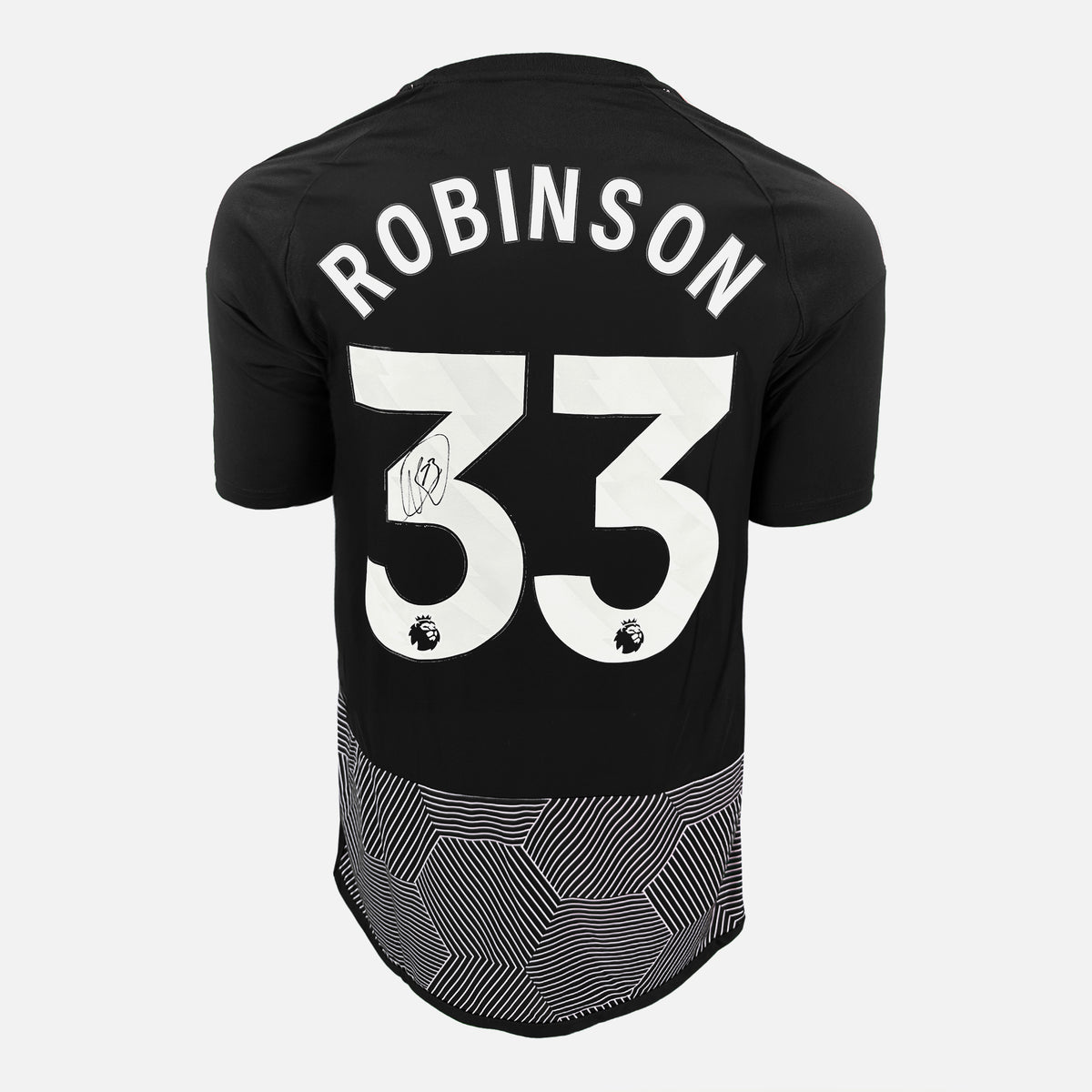 Antonee Robinson Signed Fulham Shirt 2023-24 Third away [33] — Fulham signed shirt from the 2023 to 2024 season | The Vault
