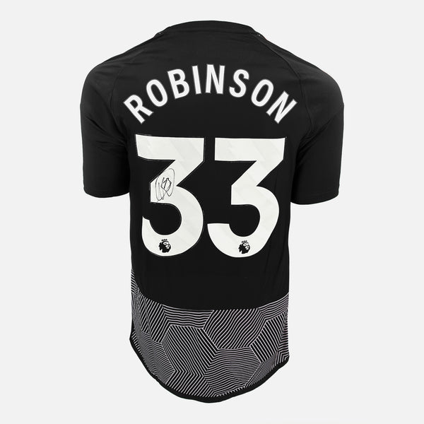 Antonee Robinson Signed Fulham Shirt 2023-24 Third away [33]